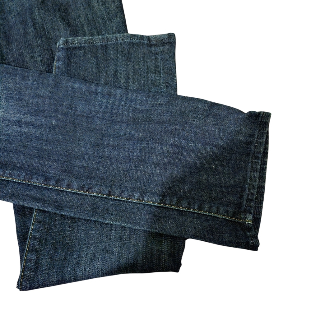7 For All Mankind Women's Blue Straight Leg Jeans - 29 - Picture 3 of 5